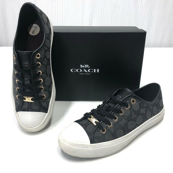 Coach Shoes - Womens Coach Sneakers Size 7B Empire Signature C